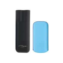 New S.T. Dupont 2 cigar case TurquoiseBlue