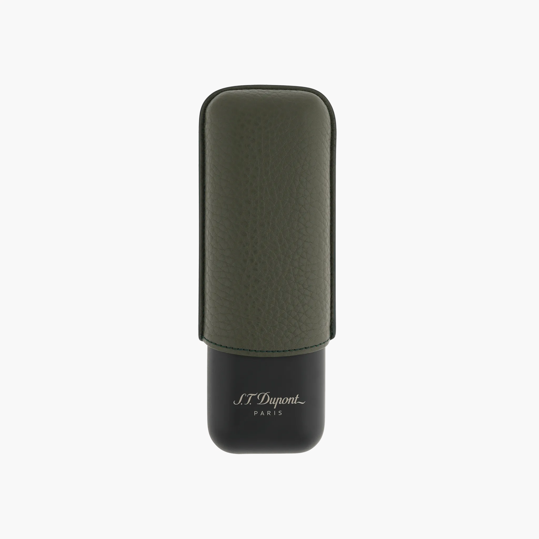 New S.T. Dupont 2 cigar case Khaki