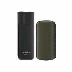 New S.T. Dupont 2 cigar case Khaki