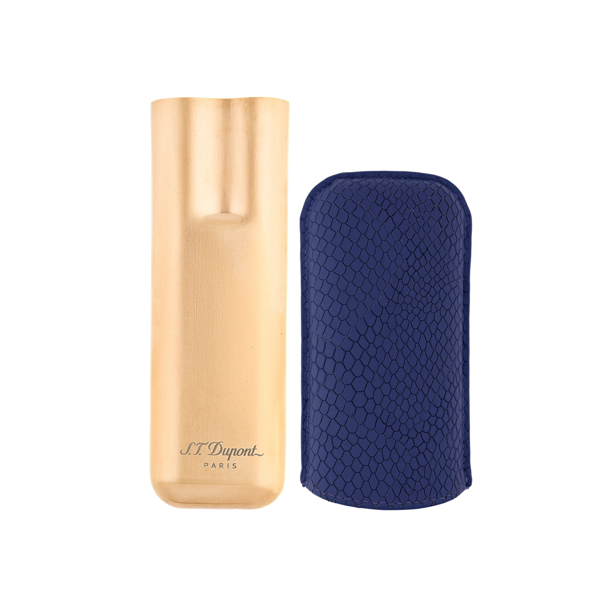 Sale S.T. Dupont 2 cigar case RoyalBlue