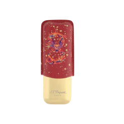 Fashion S.T. Dupont 2 cigar case Burgundy
