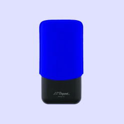 Discount S.T. Dupont 3 cigar case NeonBlue