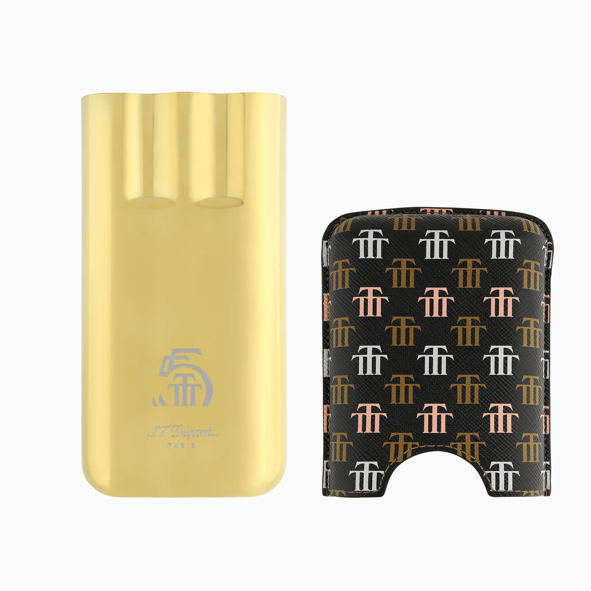 Online S.T. Dupont 3 cigar case Black