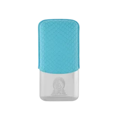 Best S.T. Dupont 3 cigar case IcyBlue