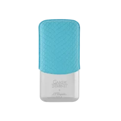 Best S.T. Dupont 3 cigar case IcyBlue