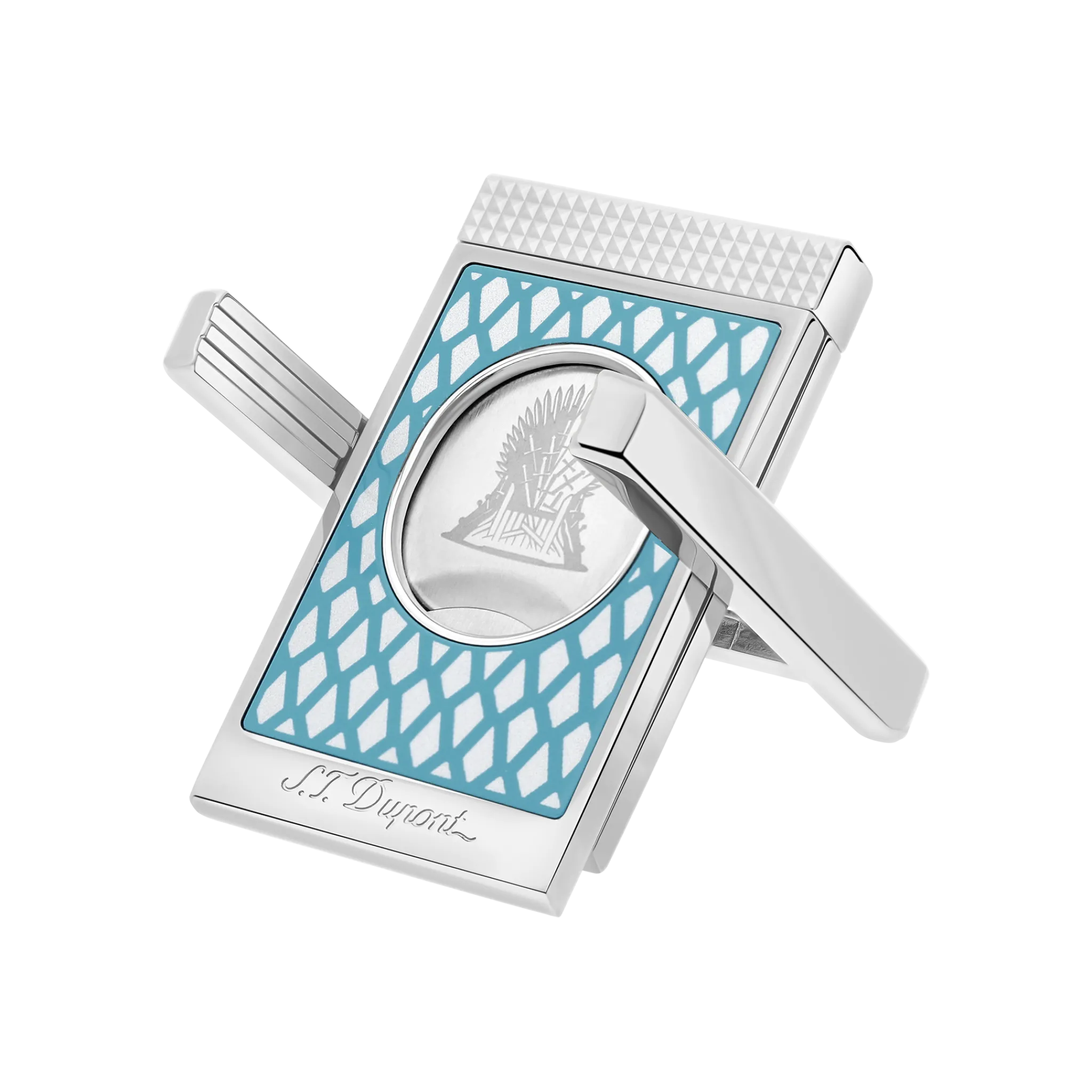 Clearance S.T. Dupont Cigar cutter IcyBlue