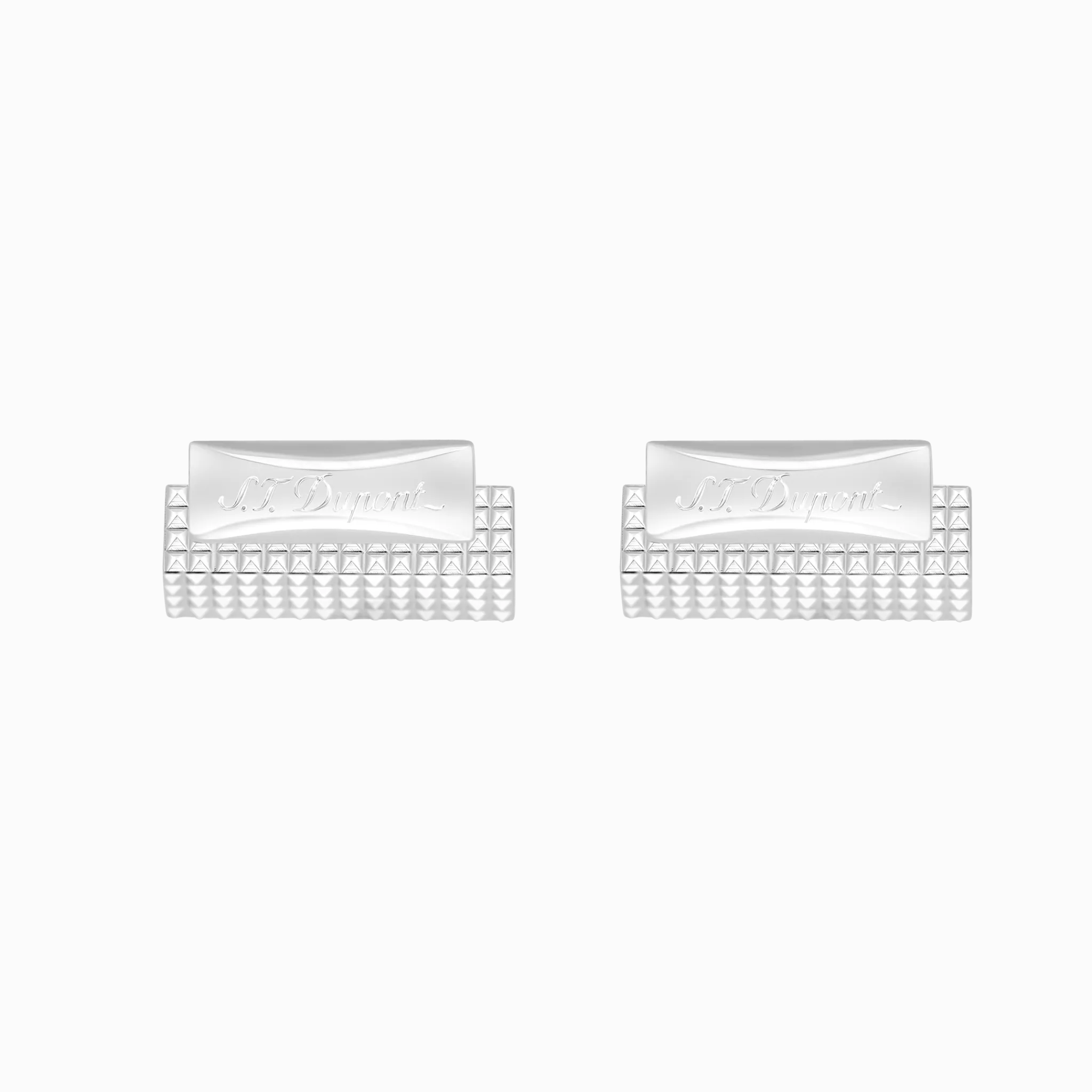 New S.T. Dupont Cufflinks Silver