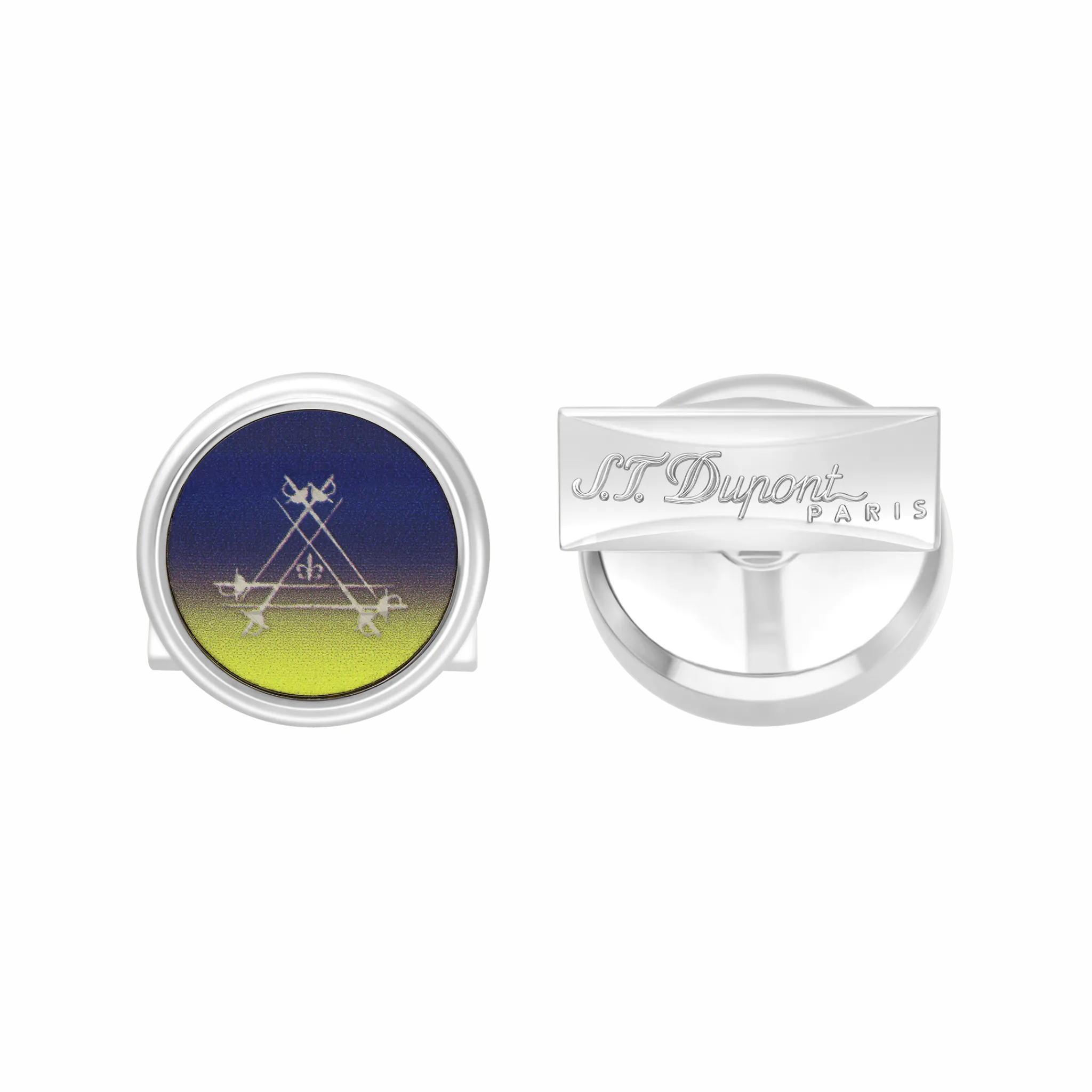 Hot S.T. Dupont Cufflinks DarkBlue