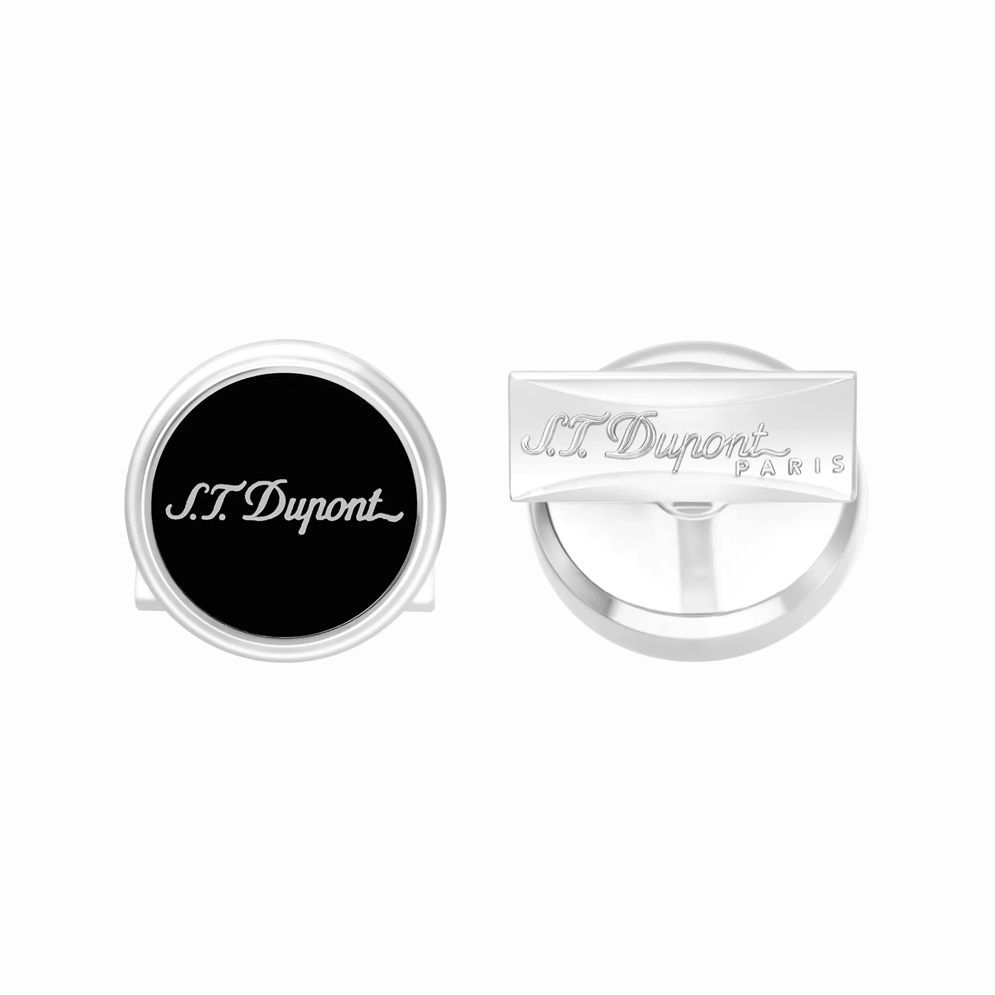 Sale S.T. Dupont Cufflinks Silver