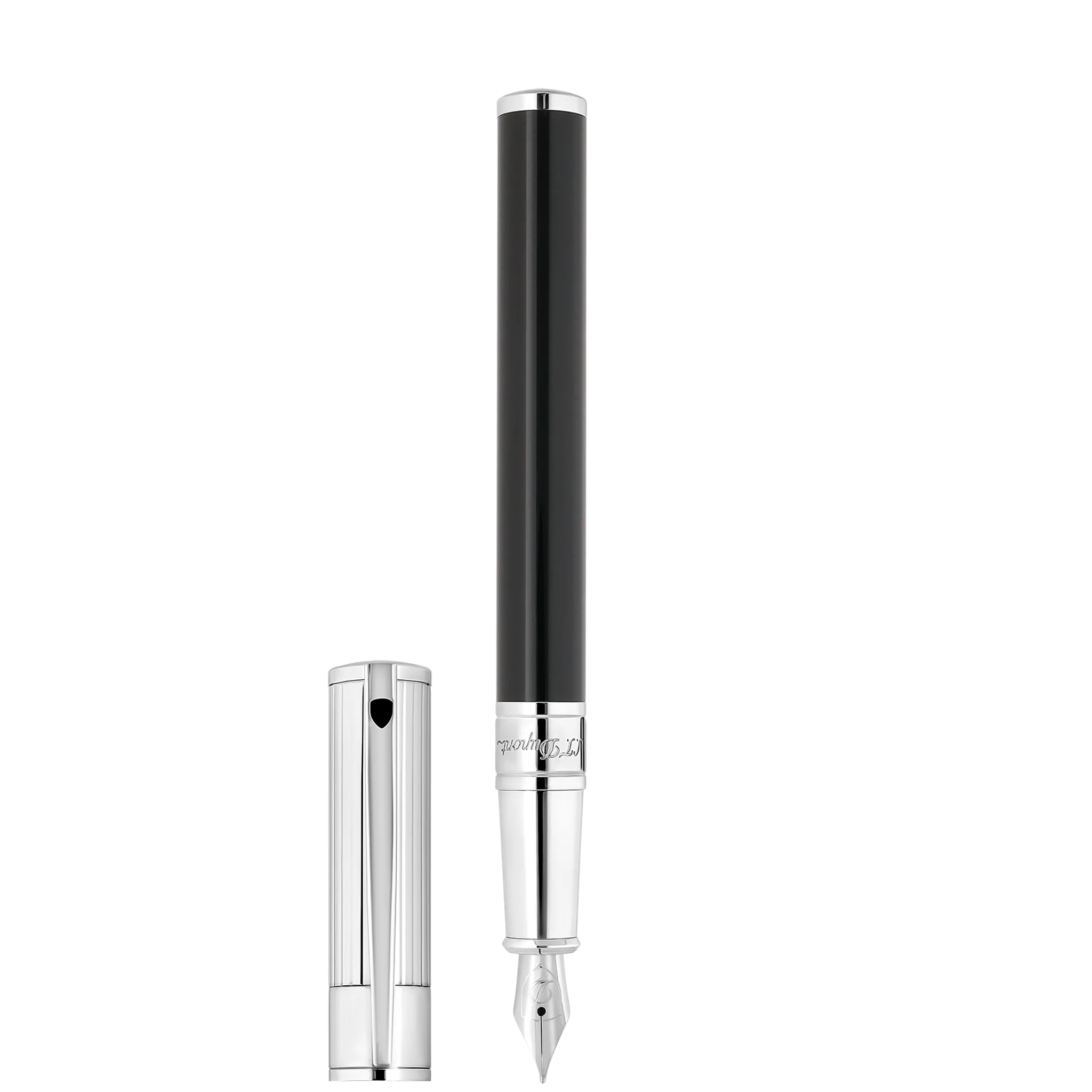 Sale S.T. Dupont D Initial Silver