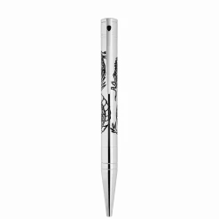 Clearance S.T. Dupont D Initial Silver