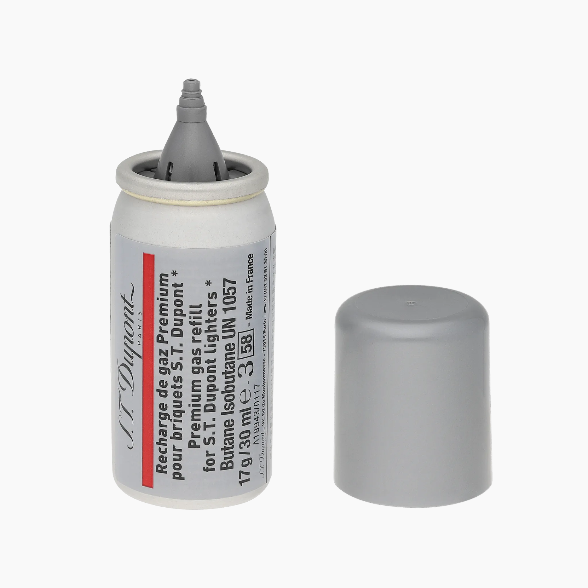 New S.T. Dupont Gas refill Red