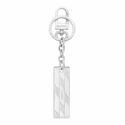 New S.T. Dupont Keyrings Silver