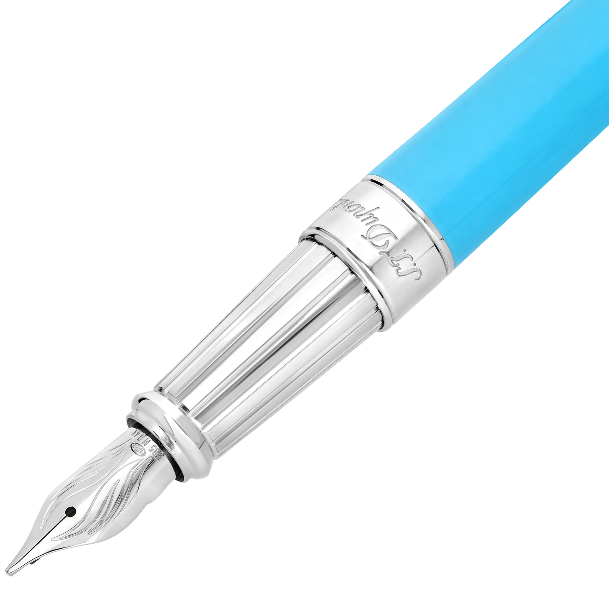 Sale S.T. Dupont Line D Eternity TurquoiseBlue