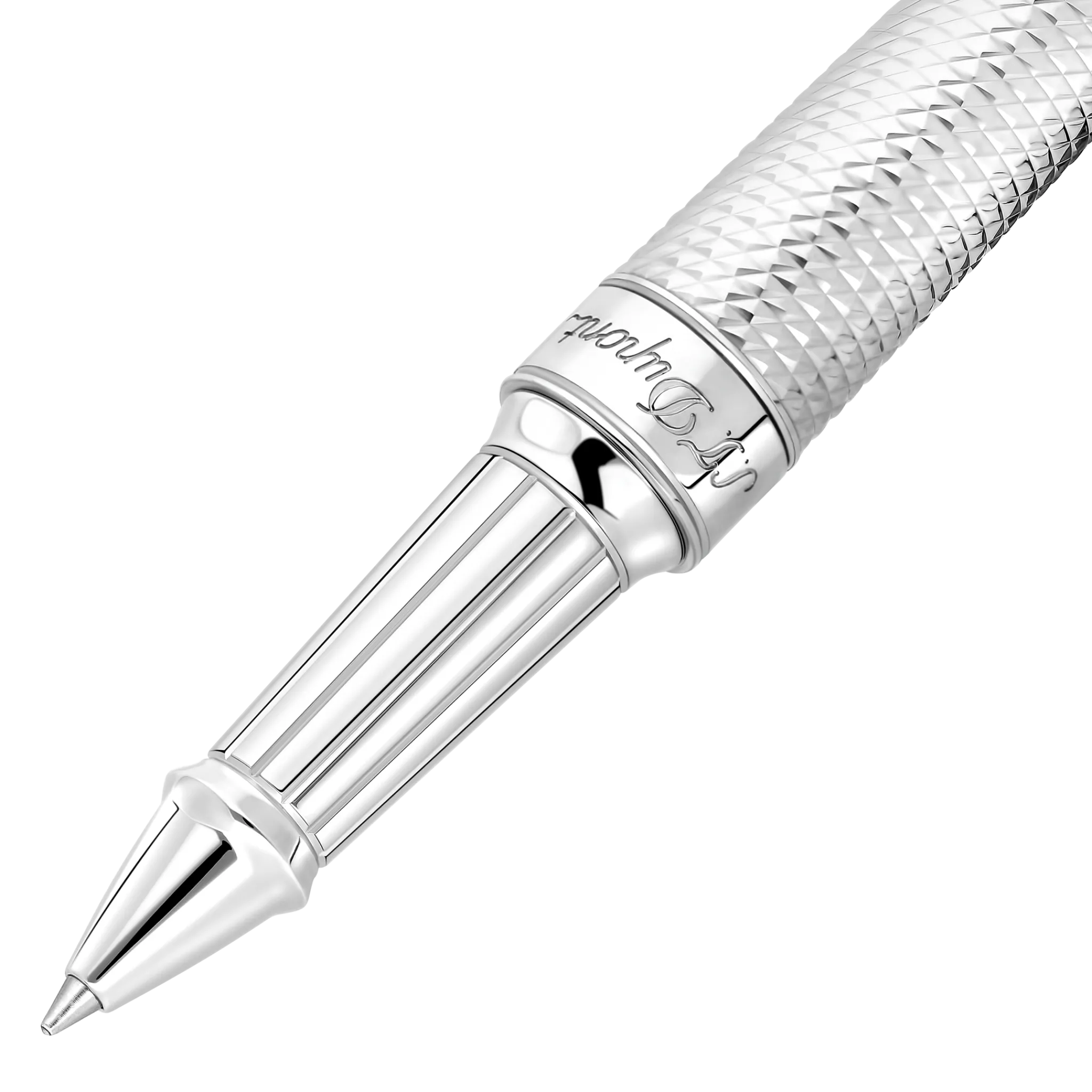 Clearance S.T. Dupont Line D Eternity Silver