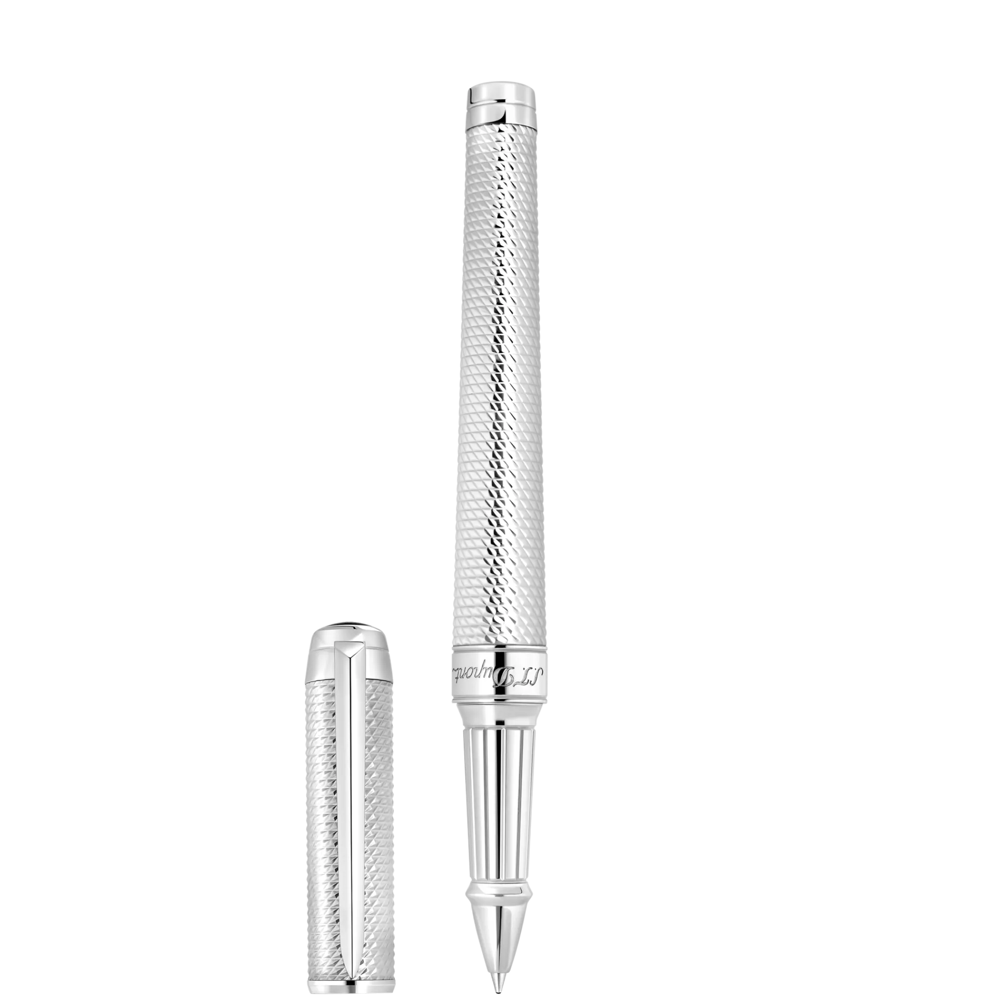 Clearance S.T. Dupont Line D Eternity Silver