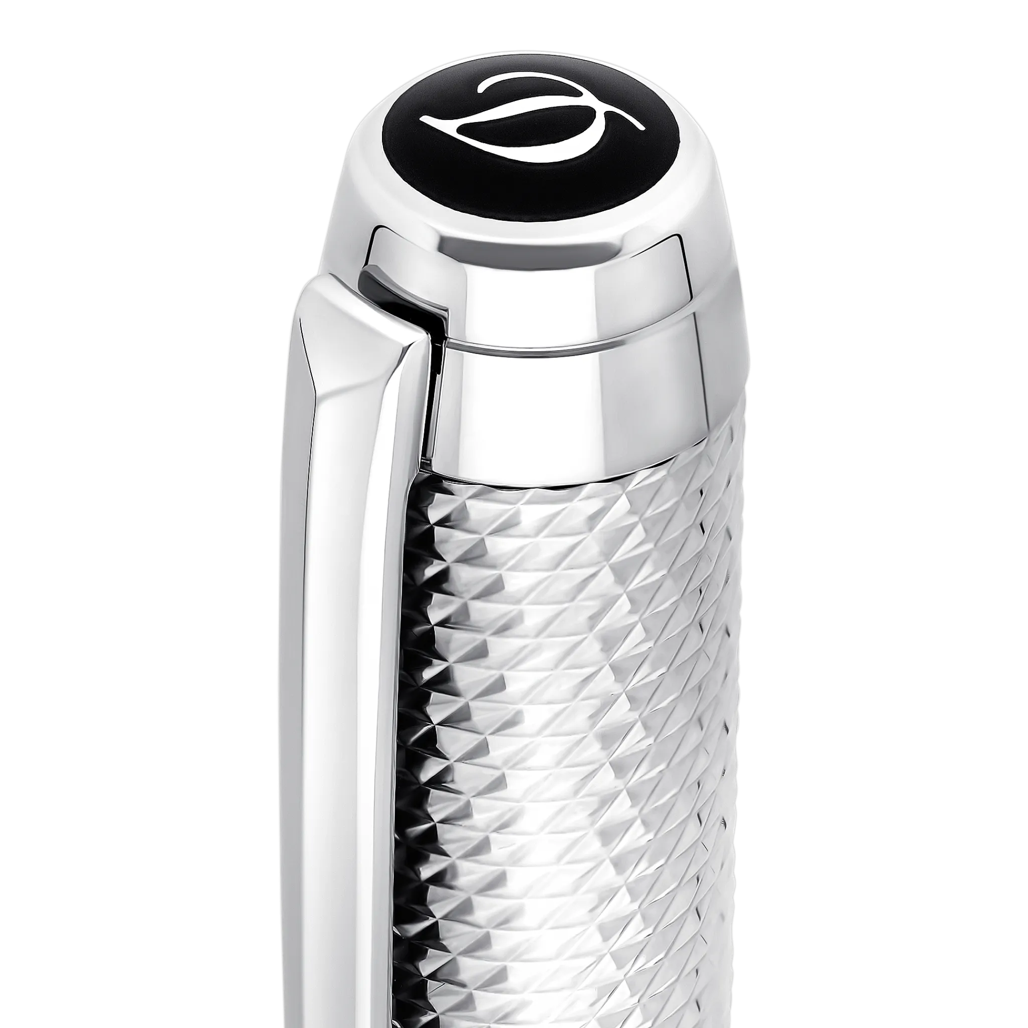 Clearance S.T. Dupont Line D Eternity Silver