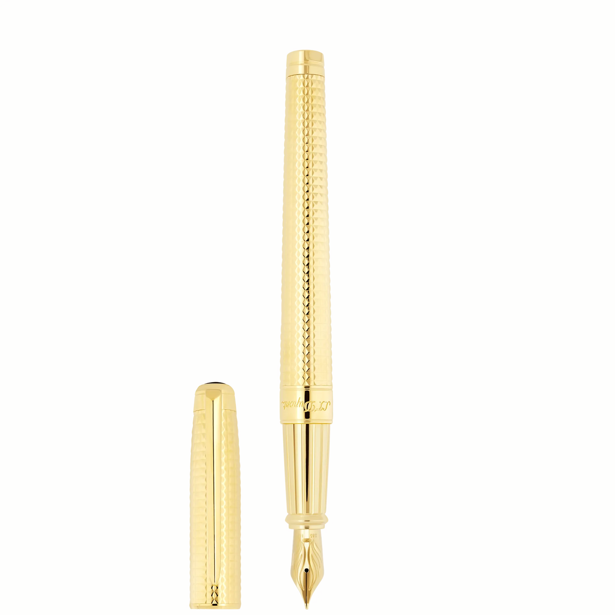Best S.T. Dupont Line D Eternity Gold