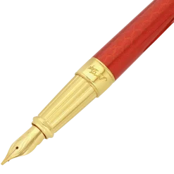 Clearance S.T. Dupont Line D Eternity Burgundy