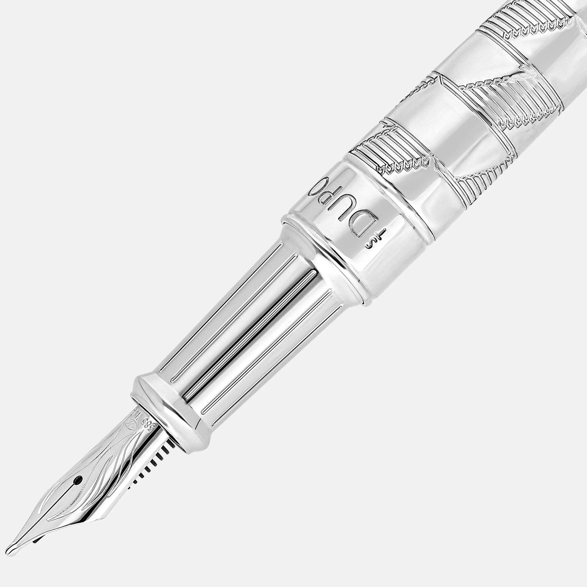 Best S.T. Dupont Line D Eternity Silver