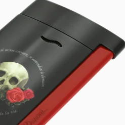 Discount S.T. Dupont Slim 7 BlackMementoMori